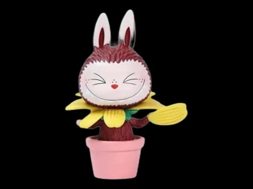 Pop Mart Labubu The Monsters Flower Elves Series Chocolate Flower Figure