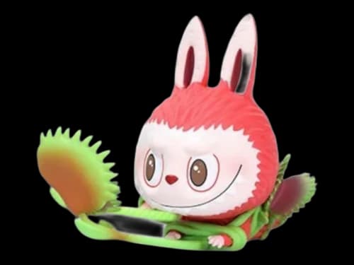 Pop Mart Labubu The Monsters Flower Elves Series Venus Flytrap Figure