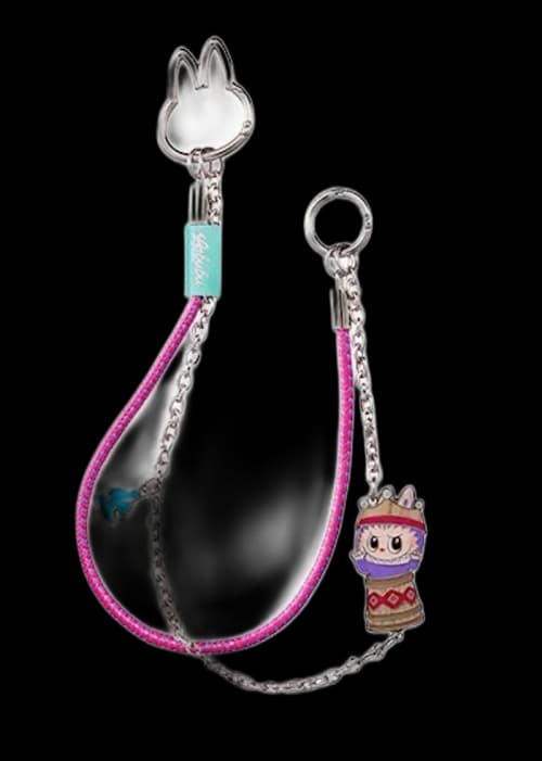 Pop Mart Labubu The Monsters Let's Checkmate Series Bishop Pendant