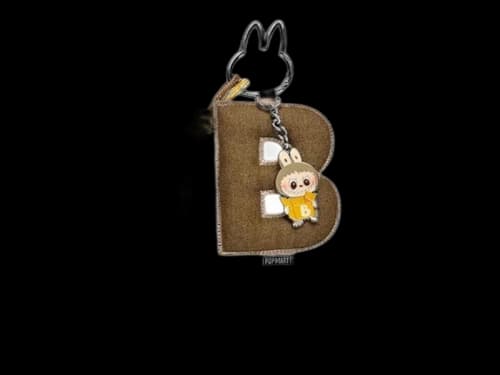 Pop Mart Labubu The Monsters Pin for Love Series "B" Letter Pendant