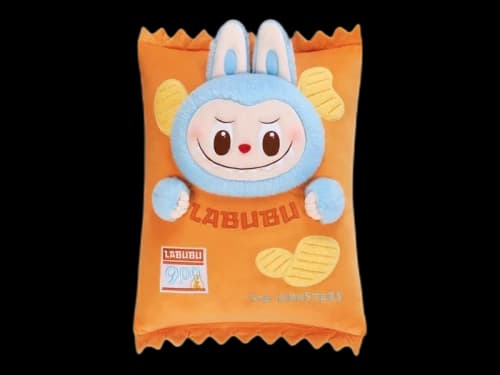 Pop Mart Labubu The Monsters Wacky Mart Series Chips Pillow