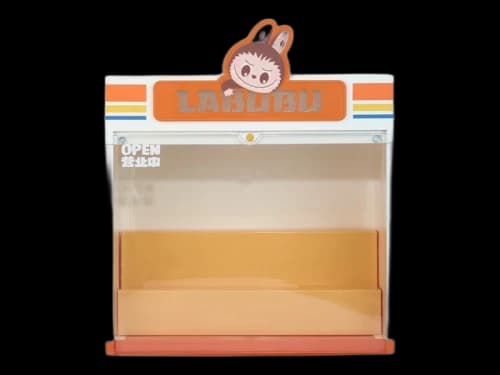 Pop Mart Labubu The Monsters Wacky Mart Series Display Container