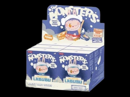 Pop Mart Labubu The Monsters Wacky Mart Series Fridge Magnet Sealed Case (6 Blind Box)