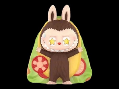 Pop Mart Labubu The Monsters Wacky Mart Series Sandwich Figure