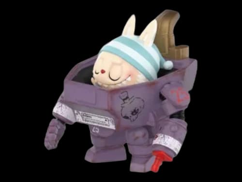 Pop Mart Labubu The Monsters x Kow Yokoyama MA.K.Series Single Amethyst Figure