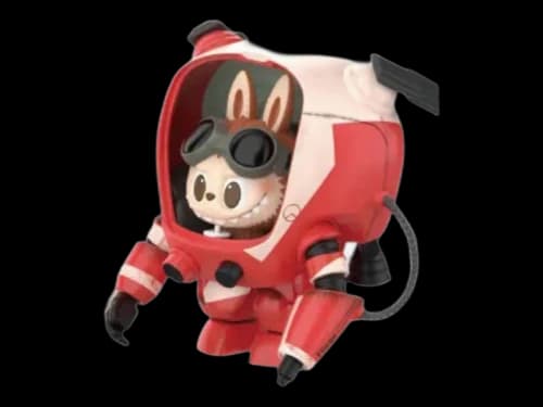 Pop Mart Labubu The Monsters x Kow Yokoyama MA.K.Series Single Flame Figure