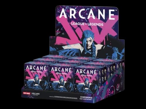 Pop Mart League of Legends Arcane Series Figures Sealed Case (9 Blind Box)