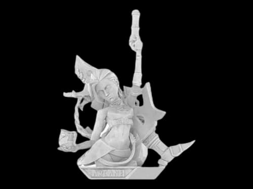 Pop Mart League of Legends Arcane Series Jinx Special Version (Secret Edition) Figure
