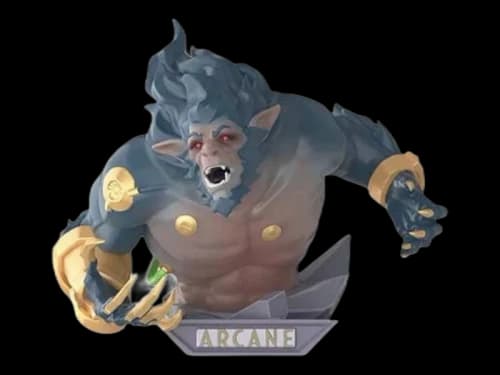 Pop Mart League of Legends Arcane Series Warwick Figure