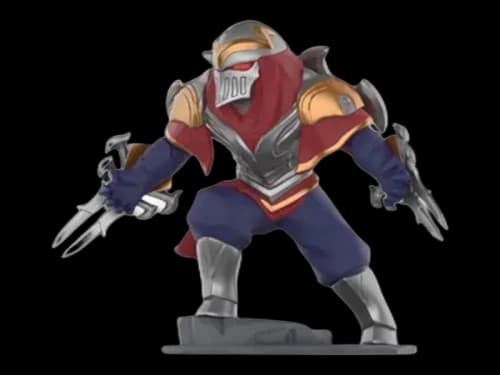 Pop Mart League of Legends Midlane Icons Series Zed Figure