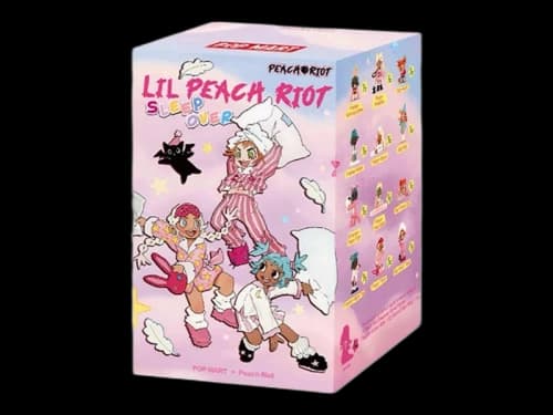 Pop Mart Lil Peach Riot Sleepover Series Figures Single Blind Box