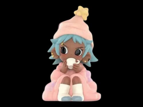 Pop Mart Lil Peach Riot Sleepover Series Frankie-Morning Coffee Figure