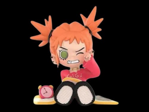 Pop Mart Lil Peach Riot Sleepover Series Gigi-Alarm Figure