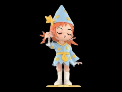 Pop Mart Lil Peach Riot Sleepover Series Gigi-Star Figure