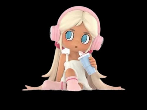 Pop Mart Lil Peach Riot Sleepover Series Poppy-Face Mask Figure