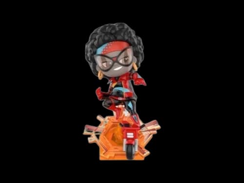 Pop Mart Marvel Spider-Man Across the Spider-Verse Series Jessical Drew Figure