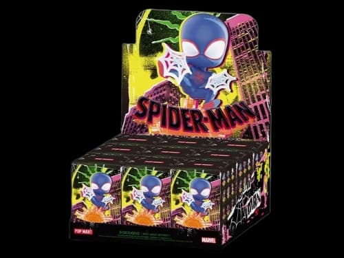 Pop Mart Marvel Spider-Man Across the Spider-Verse Series Sealed Case (9 Blind Box)