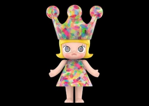 Pop Mart Mega Royal Molly Huang Yuxing-Bubbles 1000%