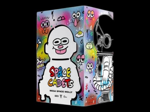 Pop Mart Mega Space Molly 400% Jon Burgerman Space Cadets Single Blind Box