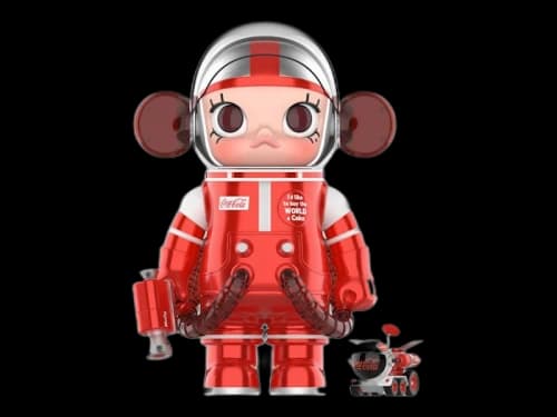 Pop Mart Mega Space Molly Coca-Cola Classic 1000%