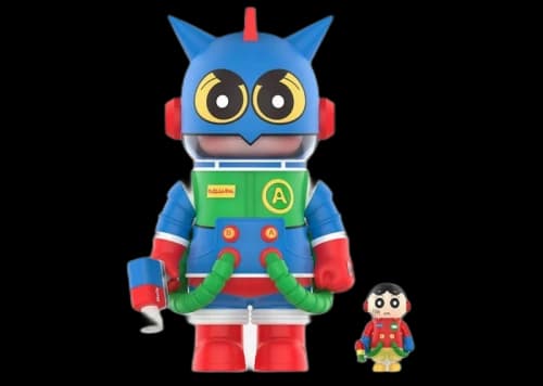 Pop Mart Mega Space Molly Crayon Shinchan Action Kament 100% & 400% Set