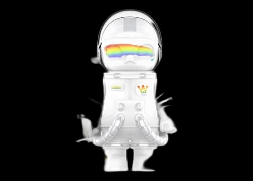 Pop Mart Mega Space Molly Rainbow (Regular Edition) 400%