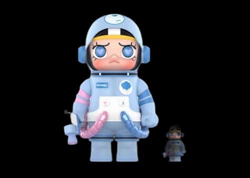 Pop Mart Mega Space Molly x Grumpy Bear 100% & 400% Set