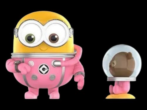 Pop Mart Minions Bedtime Stories by Bob and Tim Series Galaxy Adventures Figure