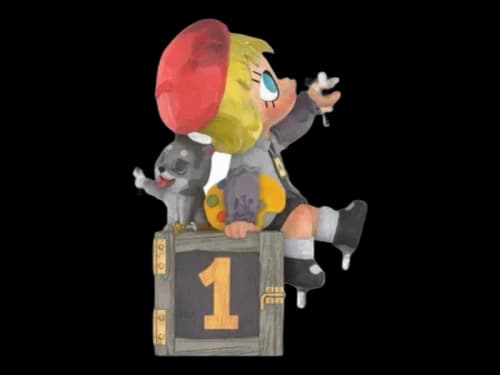 Pop Mart Molly Anniversary Statues Classical Retro 2 Series You Are Not Alone Rebirth 2006 (Special Ver.) Figure