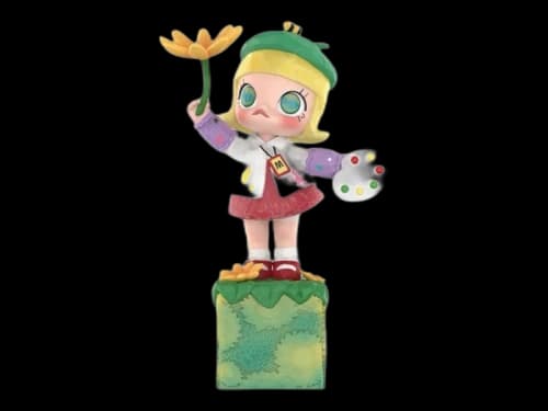 Pop Mart MOLLY Scenery Along the Way 20th Anniversary Series World of Blooms Figure