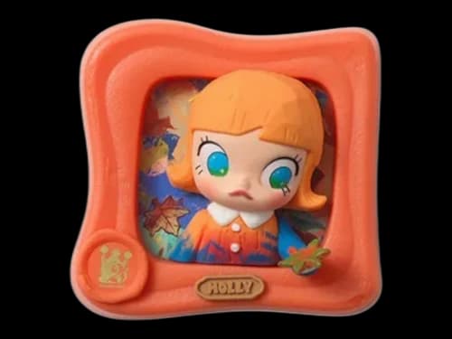 Pop Mart MOLLY Scenery Along the Way Series Stars Beyond the Castle Fridge Magnet