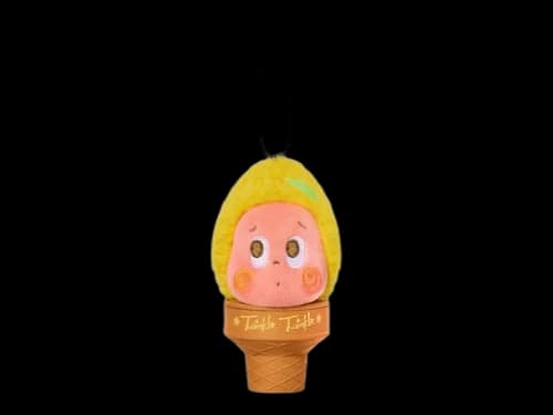 Pop Mart MOON GELATO Series Ice Cream Mint Ice Lemon Gelato Plush Pendant