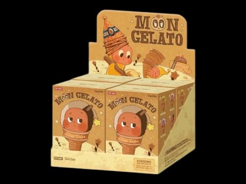 Pop Mart MOON GELATO Series Ice Cream Plush Pendant Sealed Case (4 Blind Box)