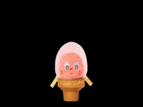 Pop Mart MOON GELATO Series Ice Cream Strawberry Guava Gelato Plush Pendant