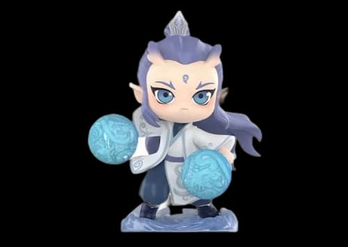 Pop Mart NeZha 2 Born Bonds Series Battle-ready Ao Bing Figure