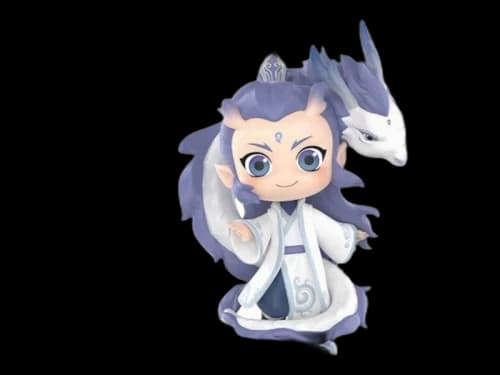 Pop Mart NeZha 2 Born Bonds Series Hand in Hand Ao Bing Figure