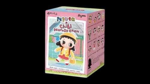 Pop Mart Nyota × Chibi Maruko Chan Series Figures Single Blind Box