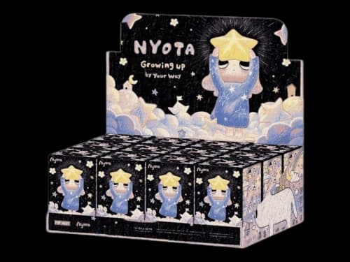 Pop Mart Nyota Growing up by Your Way Series Figures Sealed Case (12 Blind Box)