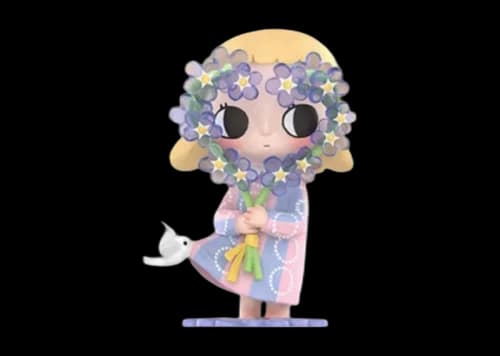 Pop Mart Nyota I Am the Seasons Series Spring Wisteria Figure