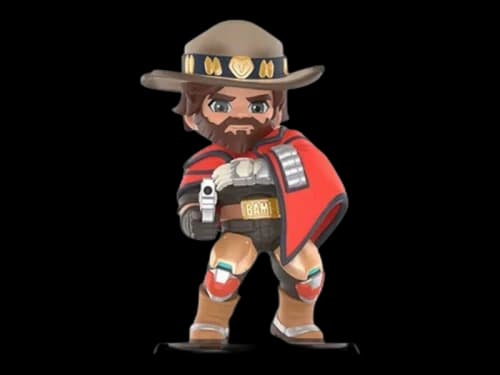 Pop Mart Overwatch Play of the Game Series Cassidy Figure