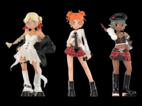 Pop Mart Peach Riot Bloody Valentine Figure Set of 3