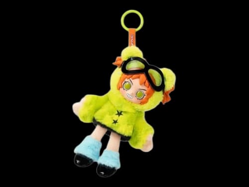 Pop Mart Peach Riot Fruit Punch Series Gigi Plush Doll Pendant