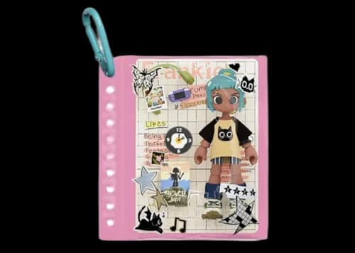 Pop Mart Peach Riot Power Carry The Music Series : Frankie Day Off Block Pendant