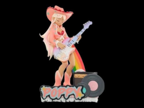 Pop Mart Peach Riot Rainbow Riot Poppy Figure