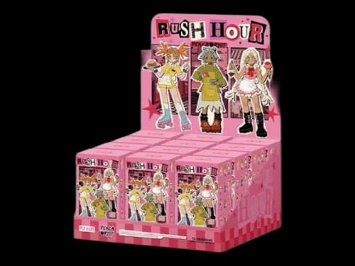 Pop Mart Peach Riot Rush Hour Series Figures Sealed Case (12 Blind Box)