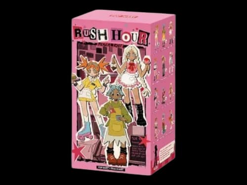 Pop Mart Peach Riot Rush Hour Series Figures Single Blind Box