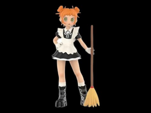 Pop Mart Peach Riot Rush Hour Series Gigi HouseKeeping Figure