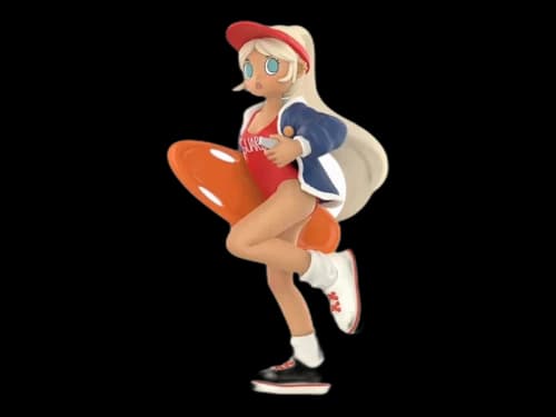 Pop Mart Peach Riot Rush Hour Series Poppy Life Guard Figure