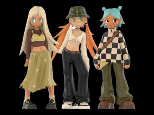 Pop Mart Peach Riot Street Style Figures