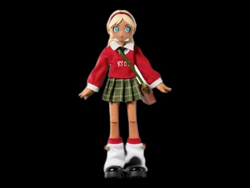 Action Figure Peach Riot Winter Break OOTD Series 1/8 Poppy